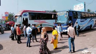 Rangpur bus strike: Commuters suffer ahead of BNP rally