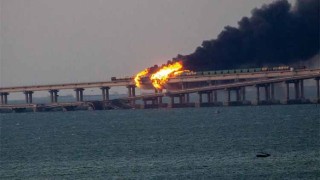 Russia says three people killed in Crimea bridge blast