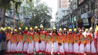 বর্ণাঢ্য আয়োজনে জবির প্রতিষ্ঠাবার্ষিকী উদযাপিত