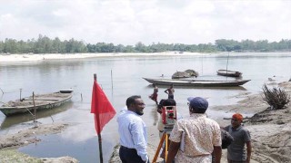 বোদার আউলিয়া ঘাটে সেতু নির্মাণের প্রক্রিয়া শুরু