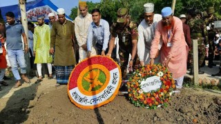 শান্তিরক্ষা মিশনে নিহত সৈনিকের দাফন সম্পন্ন