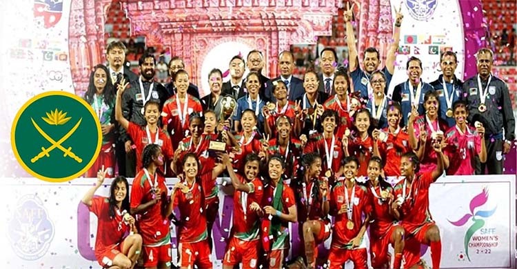 Army announces Tk one crore reward for SAFF women champions