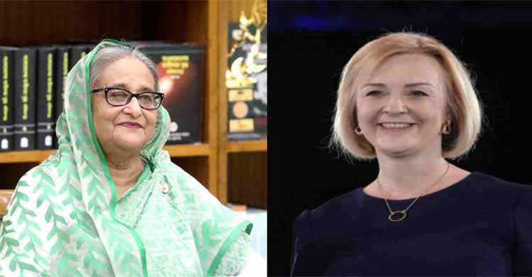 PM Hasina greets new UK Tory leader Lizz Truss