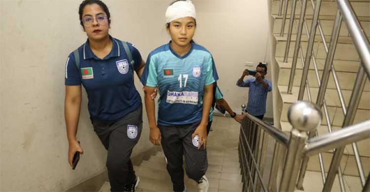 Footballer Ritu Porna suffers head injury, requires three stitches