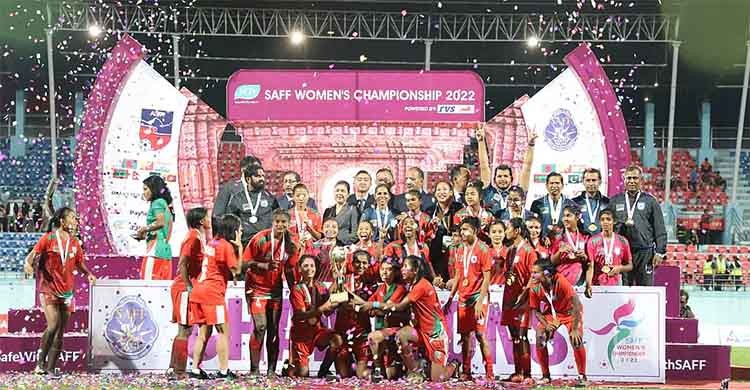 Bangladesh crowned new SAFF Women’s champions