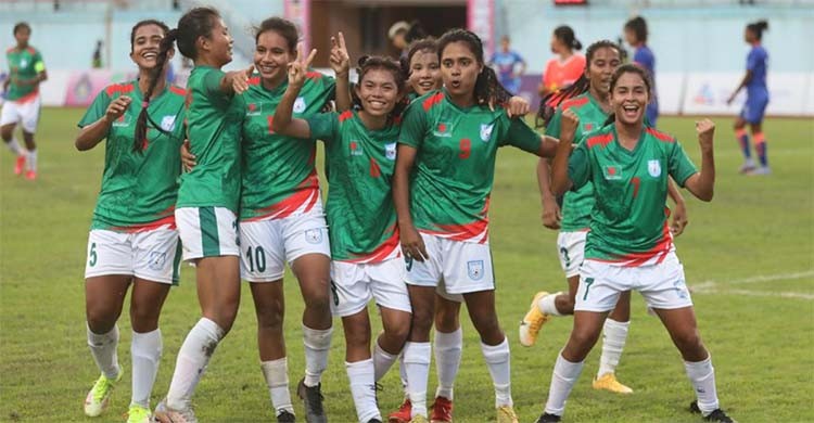 Bangladesh earns first-ever win against India in SAFF Women's Championship