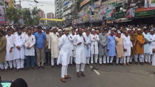 নয়াপল্টনে শাওনের গায়েবানা জানাজা অনুষ্ঠিত