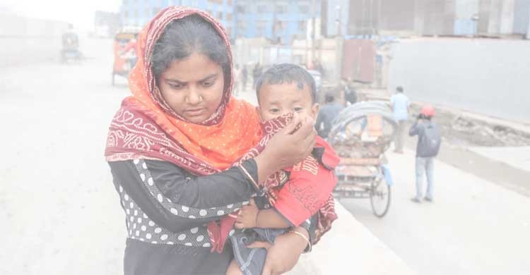 Dhaka’s air quality unhealthy for sensitive groups this morning