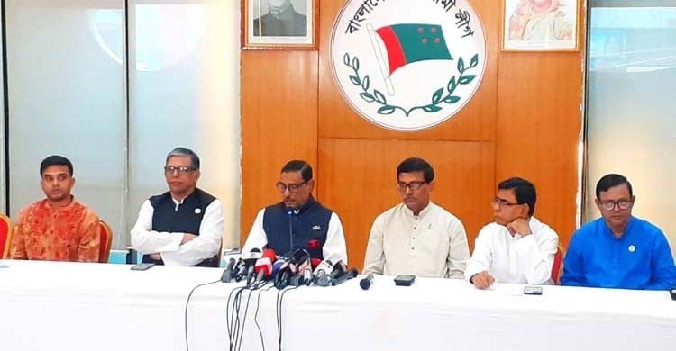 BNP leaders will join city polls wearing veil: Quader