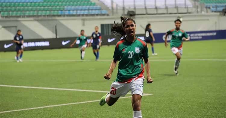 Bangladesh beat Singapore 3-0 to qualify for second round