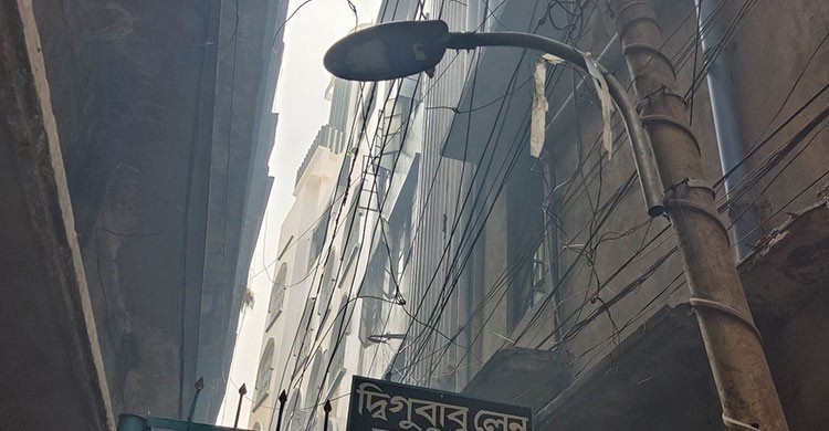 Fire at ceramic warehouse in Chawkbazar area under control