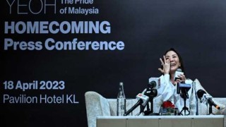 Michelle Yeoh urges women to resist being 'put in a box'