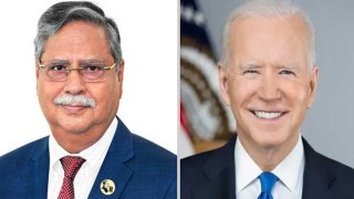 Biden greets President Shahabuddin