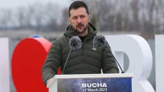 Zelensky says Bucha must become 'symbol of justice'