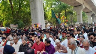 ‘আতঙ্ক ছড়ানোর প্রতিবাদে শোভাযাত্রায় মানুষের অংশগ্রহণ বেশি ছিল’