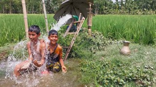 কুড়িগ্রামে চলছে তীব্র তাপদাহ, অতিষ্ঠ জনজীবন