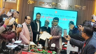 প্রতীক বরাদ্দ পেয়ে সাকিব: ‘মাগুরার মানুষকে কিছু দিতে চাই’