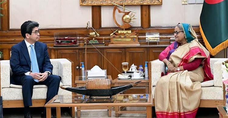 PM seeks larger Japanese investment in Bangladesh