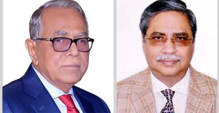 President Abdul Hamid congratulates new  President Shahabuddin