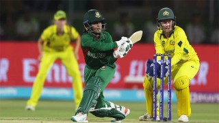 Bangladesh suffer defeat to Australia despite Joty's fifty