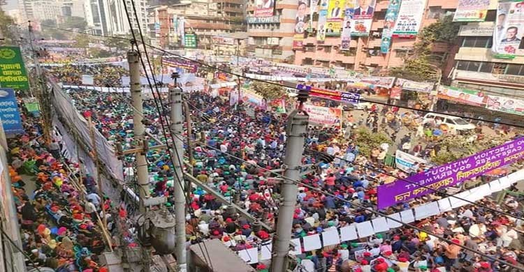 BNP starts mass sit-in protest