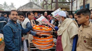 শ্রদ্ধা ও ভালোবাসায় সাংবাদিক আনিসুর রহিমের চিরবিদায়