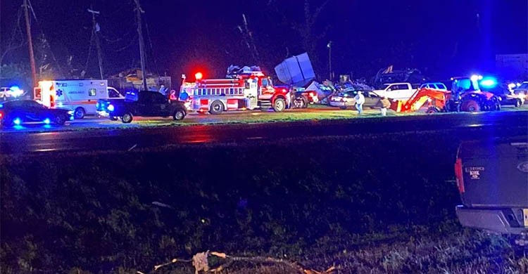 Mississippi tornado and storms kill at least 23