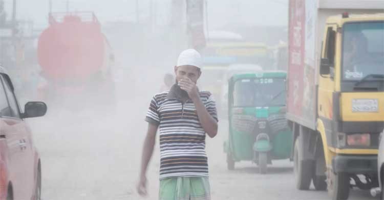 Dhaka's air 3rd most polluted in the world this morning