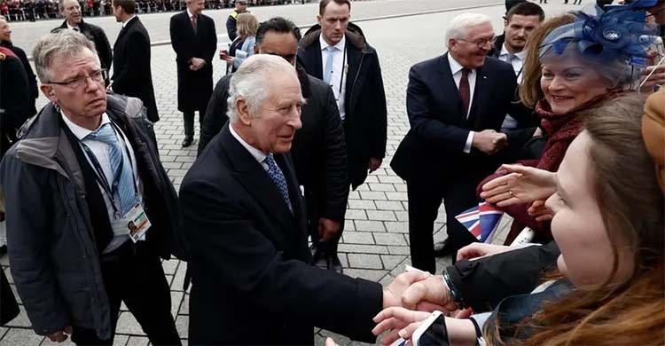 Charles III in Germany for first foreign trip as king