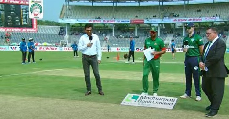 Ireland won the toss, ask Bangladesh to bat first