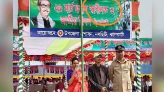 প্রযুক্তিগত কারণে স্বাধীনতা দিবসের ব্যানারে ‘স্বাধীনতা’ বানান ভুল!