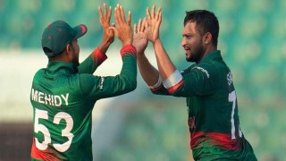 Shakib second fastest spinner to take 300 ODI wickets