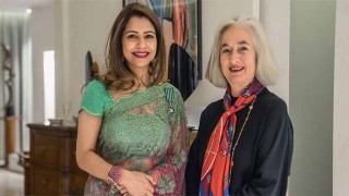 French honour for Nadia Samdani: Receives Knight of the Order of Arts and Letters medal