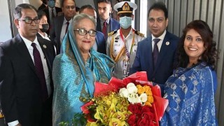 PM Sheikh Hasina arrives in Qatar