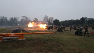 স্বাধীনতা দিবসে সেনাবাহিনীর ৩১ তোপধ্বনি