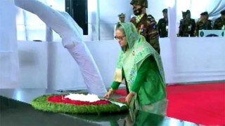 PM pays homage to Bangabandhu on his birthday