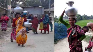 জলাশয় লিজ দিয়েছে প্রশাসন, পানির অভাবে নৃ-গোষ্ঠীর ৩ শতাধিক পরিবার