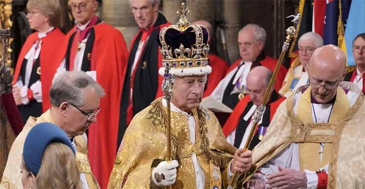 Charles III crowned king at first UK coronation in 70 years