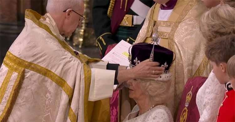 Camilla crowned queen