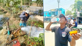 চুয়াডাঙ্গায় মৌসুমের সর্বোচ্চ ৪২.৭ ডিগ্রি তাপমাত্রা রেকর্ড, জনজীবনে অস্বস্তি