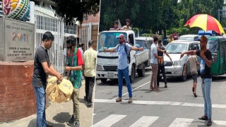 ‘ট্রাফিক পুলিশ’ শিক্ষার্থীদের খাবার বিতরণ বিসিবির