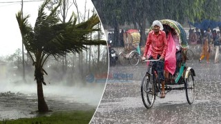 ১০ অঞ্চলে ঝড়-বৃষ্টির আভাস, বন্দরে ৩ নম্বর সংকেত