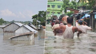 নতুন করে পানিবন্দি ৬৭ হাজার পরিবার, খাদ্য ও বিশুদ্ধ পানির সংকট