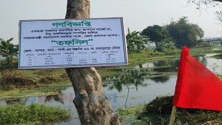 যশোরের শার্শায় অবৈধ দখলে থাকা ৩শ' বিঘা সরকারি জমি উদ্ধার