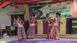 গোবিন্দগঞ্জে সাঁওতাল যুবাদের ক্রীড়া ও সাংস্কৃতিক প্রতিযোগিতা