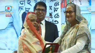 ২১ বিশিষ্টজনের হাতে একুশে পদক তুলে দিলেন প্রধানমন্ত্রী