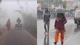 তীব্র শীতের মধ্যেই বৃষ্টির আভাস দিল আবহাওয়া অফিস