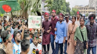 রাষ্ট্রপতির কাছে স্মারকলিপি জমা দিলেন কোটাবিরোধী শিক্ষার্থীরা