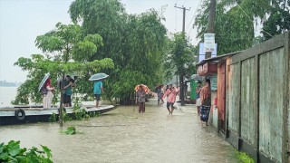 সুনামগঞ্জে বন্যা পরিস্থিতির আরও অবনতি, ডুবছে নতুন নতুন এলাকা