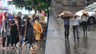 গুঁড়ি গুঁড়ি বৃষ্টি-বাতাসে রাজধানীতে স্বস্তি